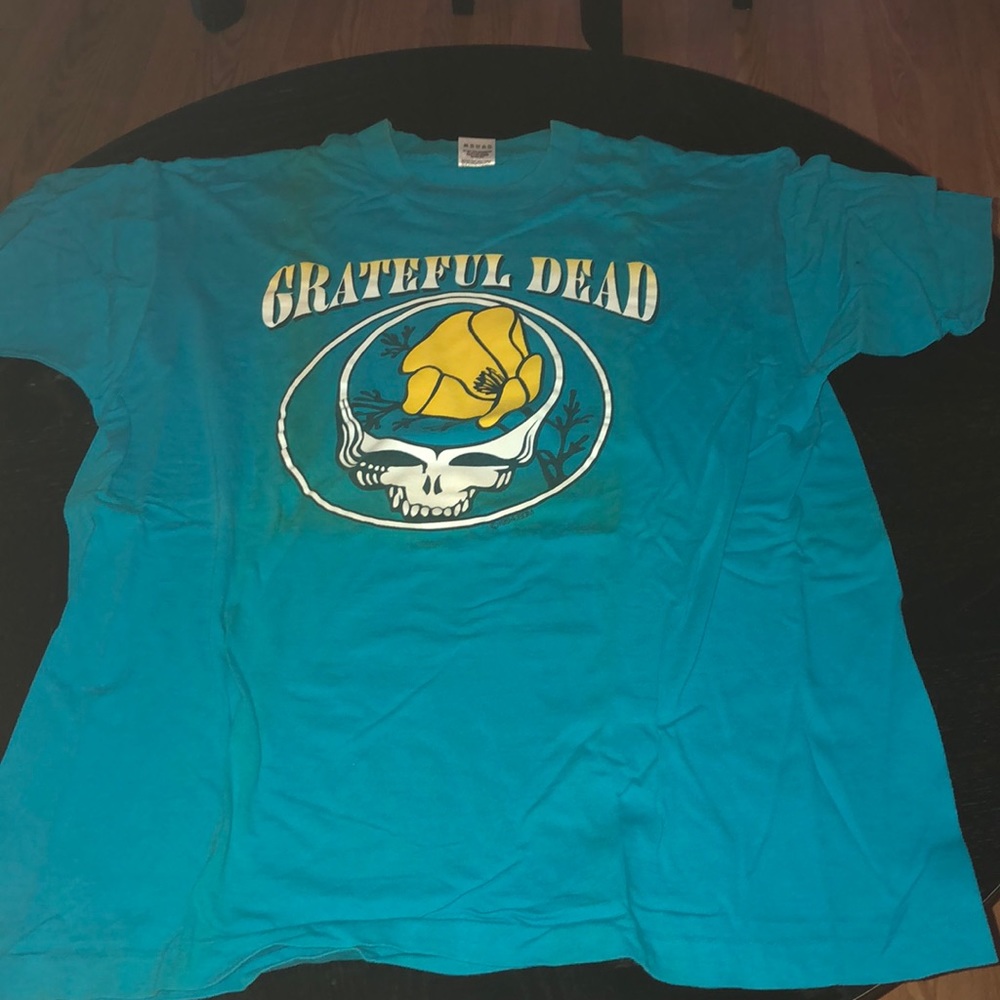 Grateful Dead- *Damaged has yellowing Cal Expo- June 8,9,10 1994- Size XL-